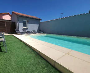 Maison individuelle avec sa piscine privée